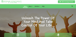 Brisbane Hypnotherapy and Coaching Websites